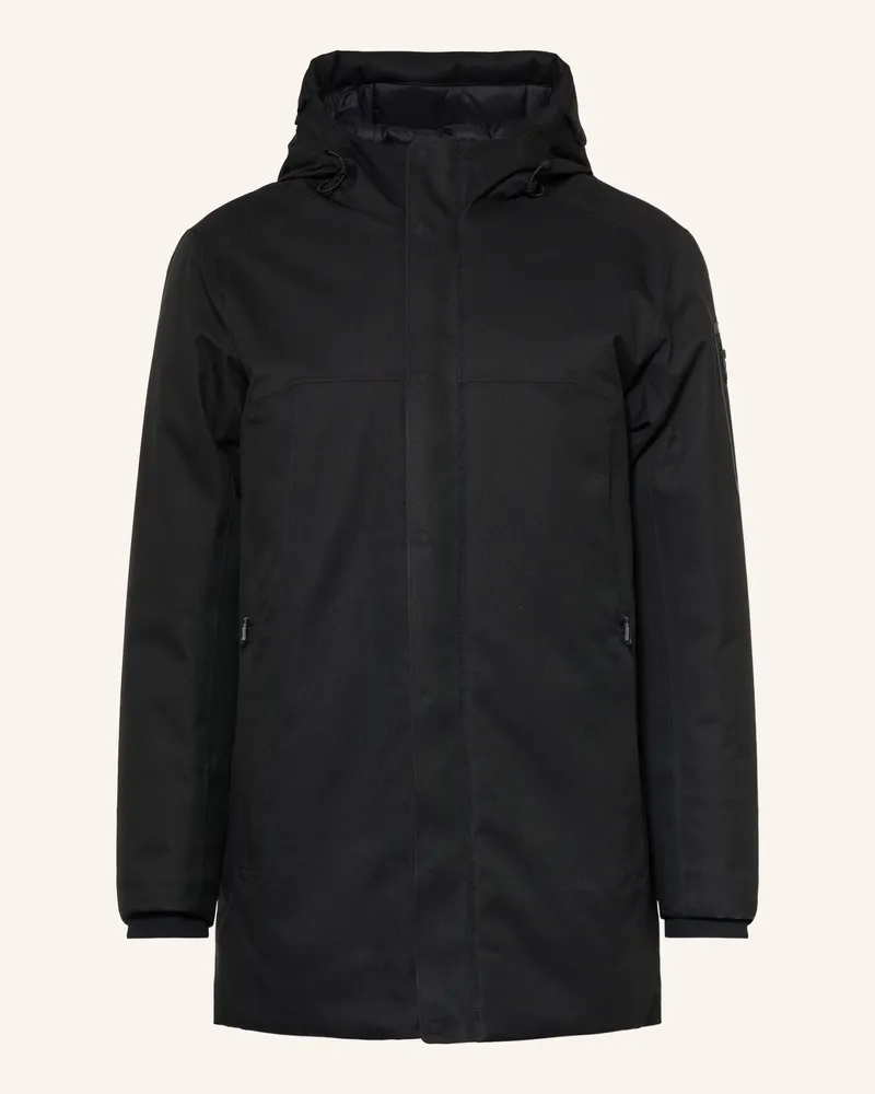 HUGO BOSS Parka Hexatech schwarz Schwarz