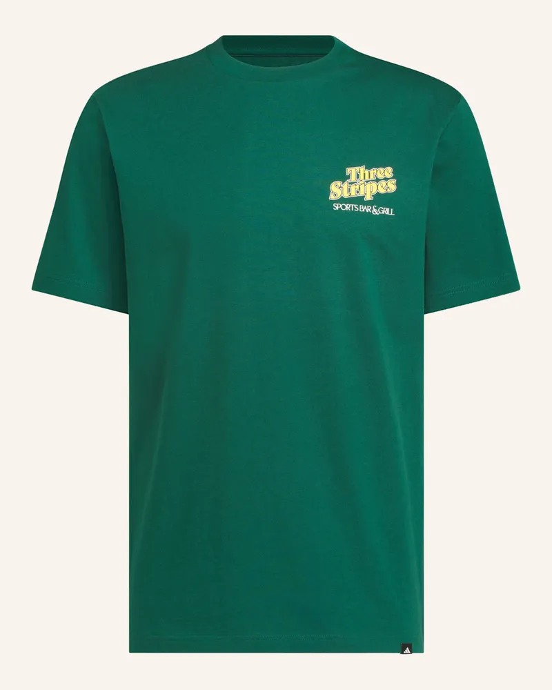 adidas T-Shirt gruen Grün