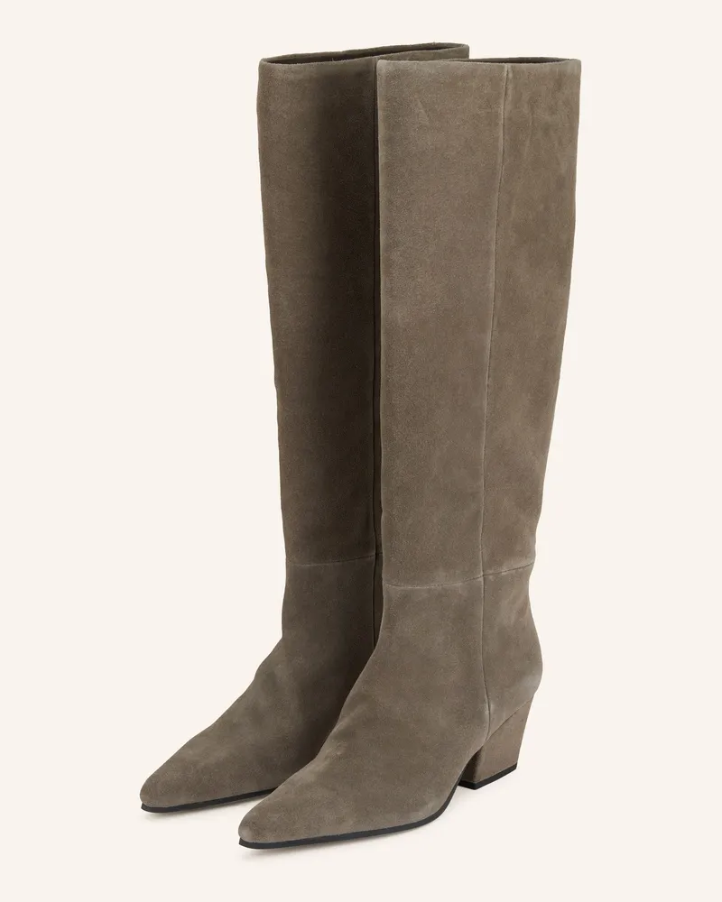 Riani Cowboy Boots Khaki