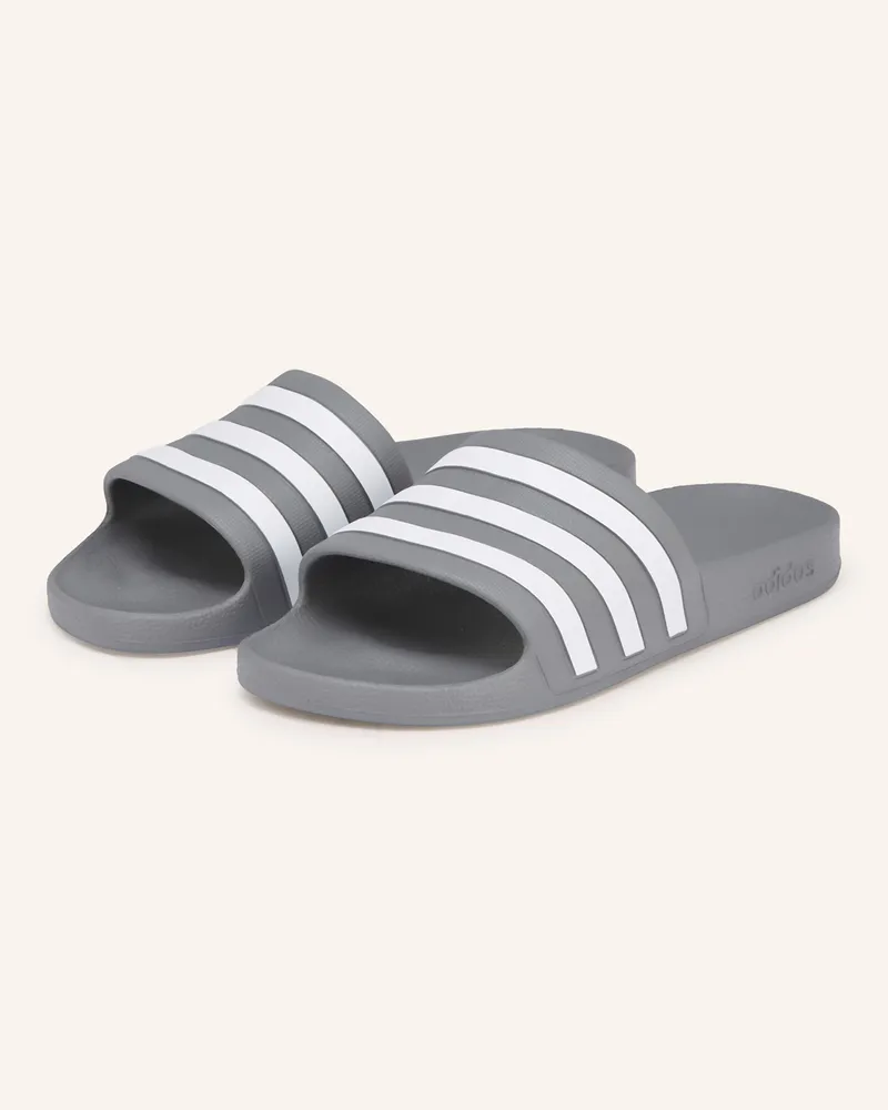 adidas Pantoletten ADILETTE AQUA Grau