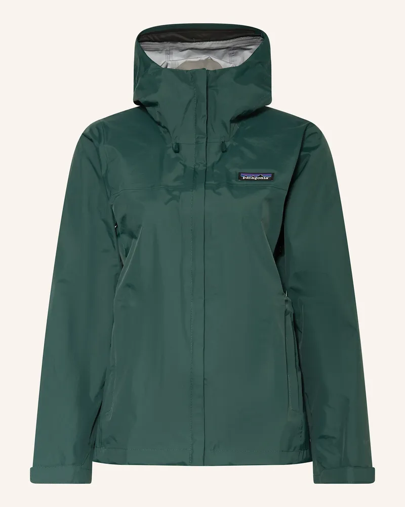 Patagonia Funktionsjacke Torrentshell gruen Dunkelgrün