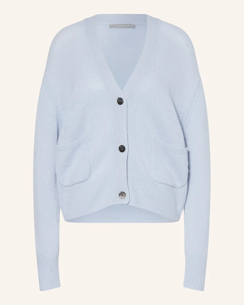 (THE MERCER) N.Y. Strickjacke Aus Cashmere blau Hellblau