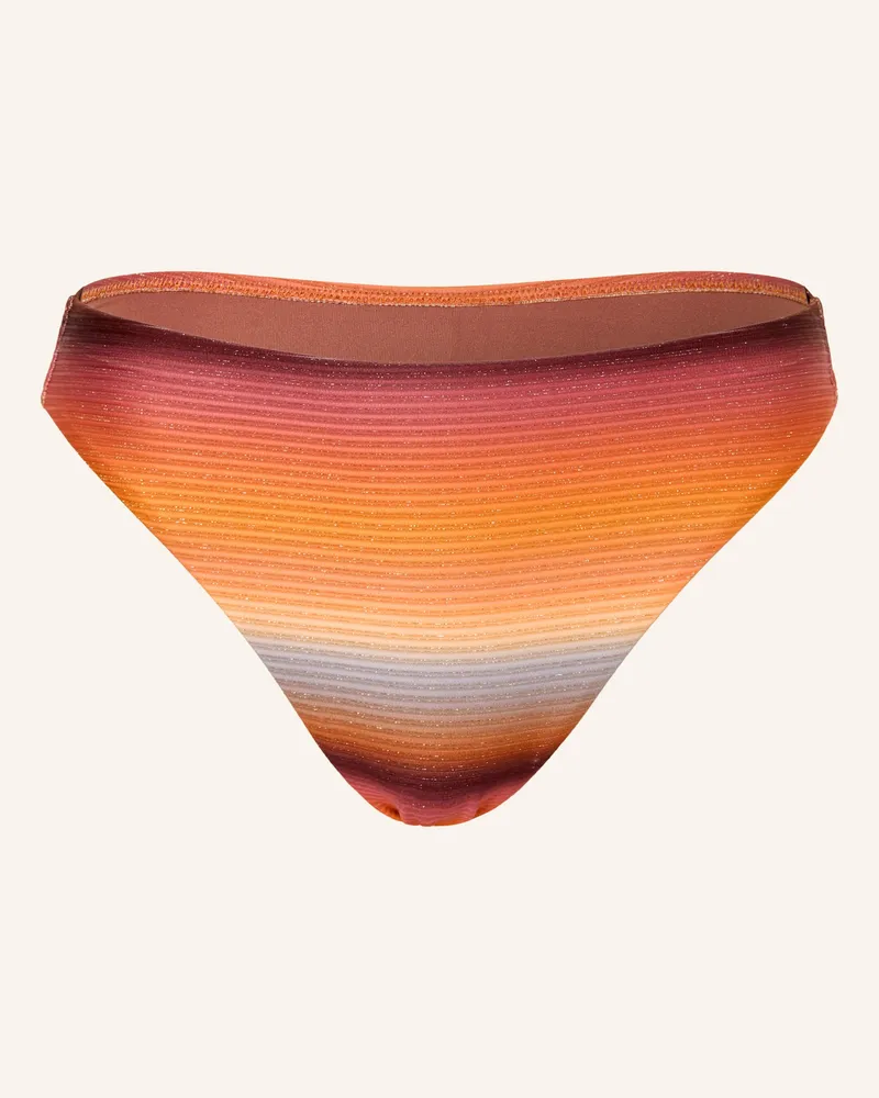 Maryan Mehlhorn Basic-Bikini-Hose Sundrenched Mit Glitzergarn orange Orange