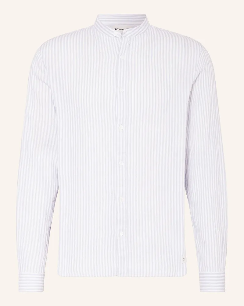 Nowadays Hemd Regular Fit Blaugrau
