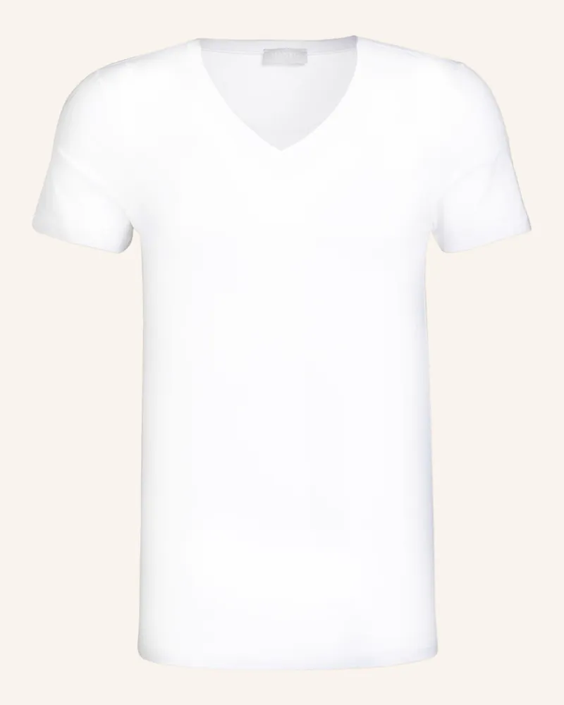 Hanro V-Shirt Cotton Superior weiss Weiss