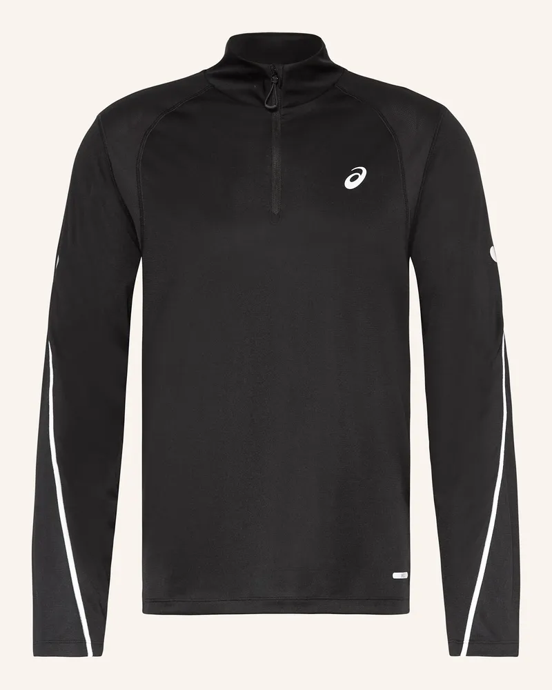 Asics Laufshirt Road Lite-Show schwarz Schwarz