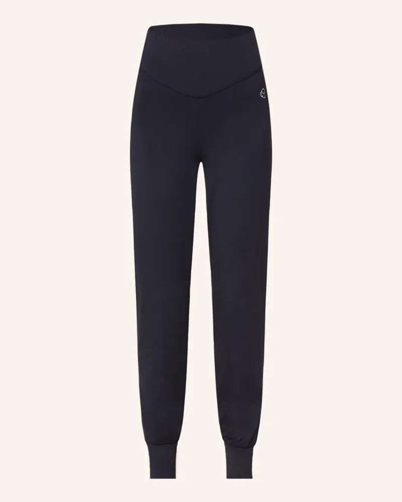 Calida Schlafhose DEEPSLEEPWEAR BALANCING Dunkelblau