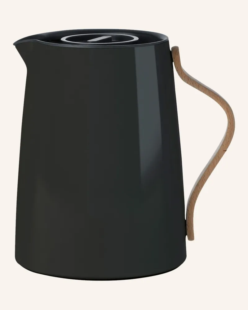Stelton Isolierkanne Emma schwarz Schwarz