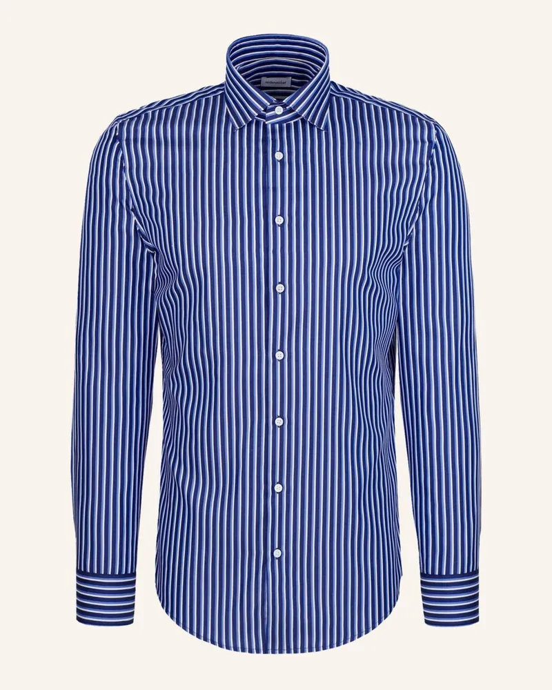 Seidensticker Business Hemd Slim Fit blau Dunkelblau
