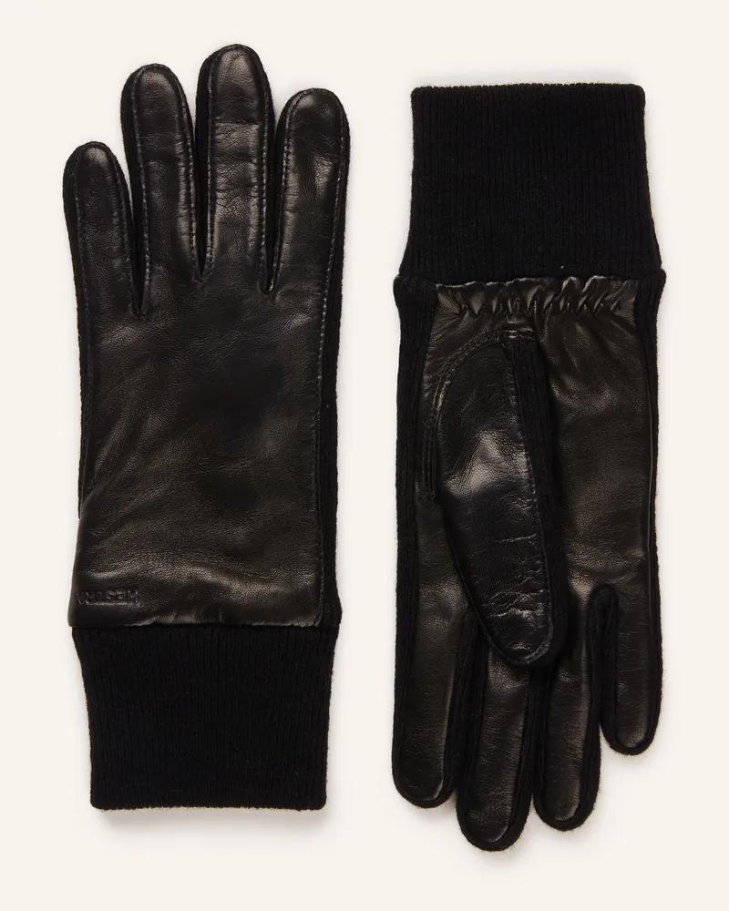 Hestra Handschuhe Jeanne schwarz Schwarz