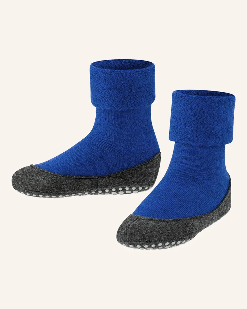 Falke Stoppersocken Cosyshoe blau 6054