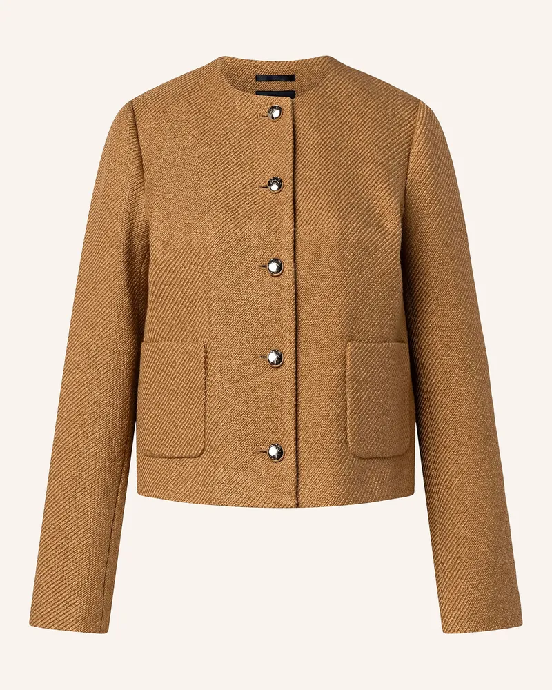 JOOP! Kastenjacke Jezebel braun Cognac