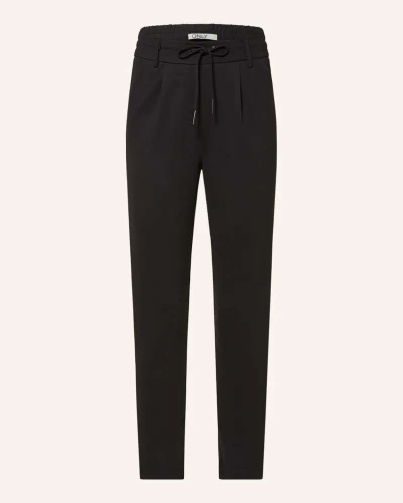 only Jerseyhose im Jogging-Stil Schwarz