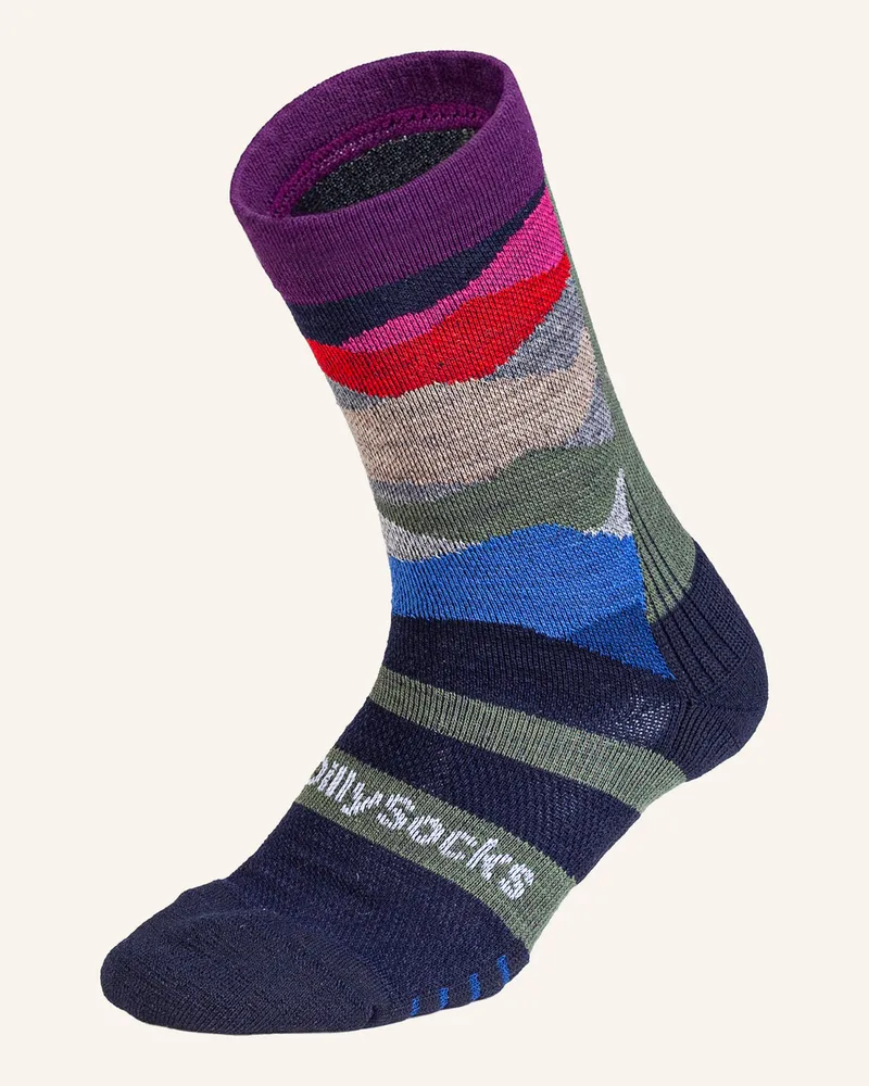 DillySocks Sportsocken Active Merino gruen Grün