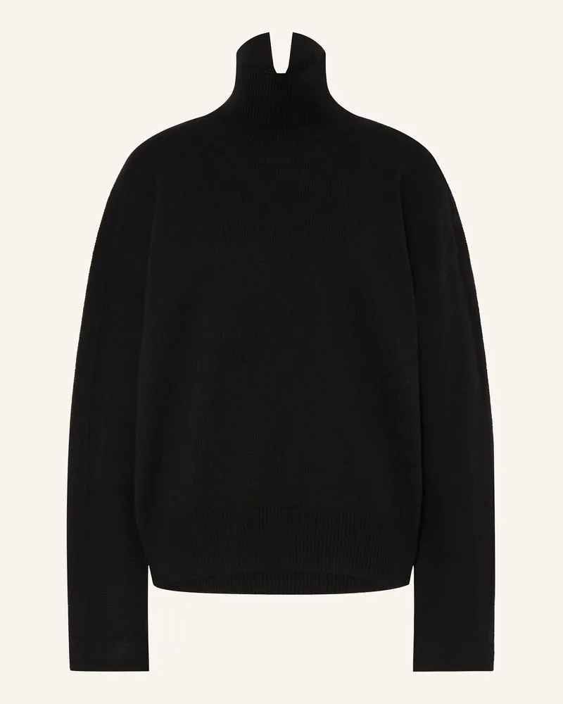 Jil Sander Rollkragenpullover schwarz Schwarz