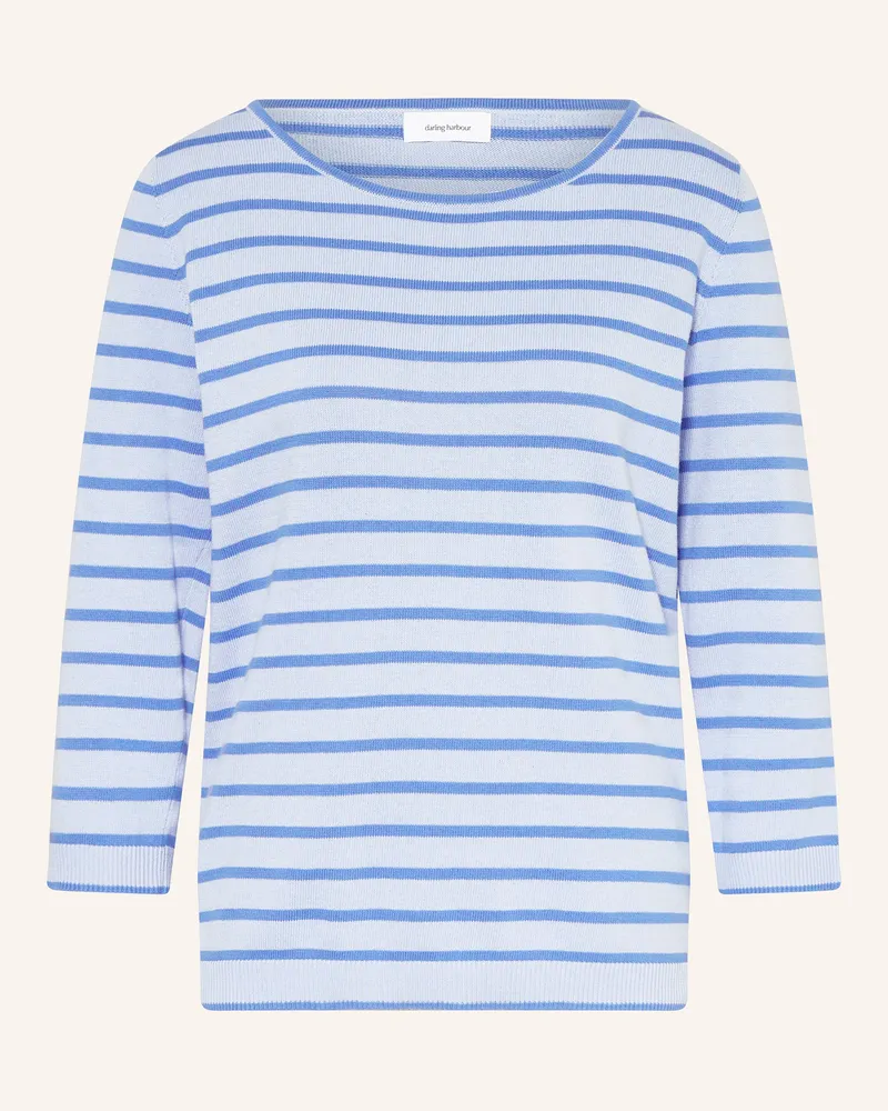Darling Harbour Pullover mit 3/4-Arm Blau