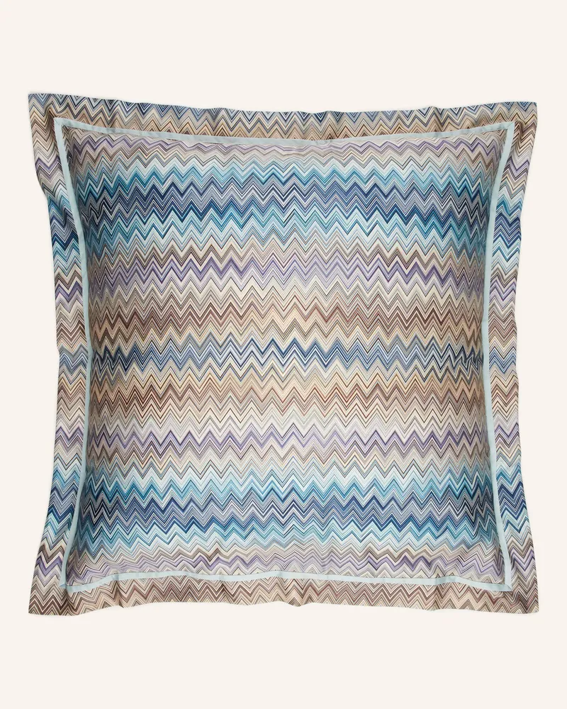 Missoni Home 2er-Set Kissenbezüge John blau Beige