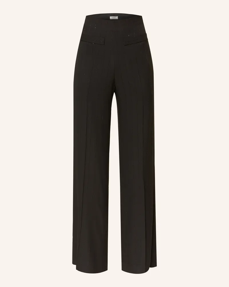 Sandro Marlenehose Mit Pailletten schwarz Schwarz