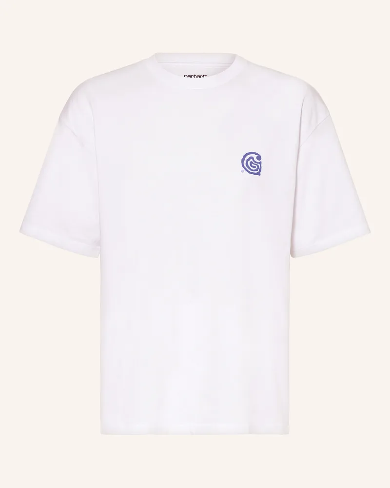 Carhartt WIP T-Shirt HELIX Weiss
