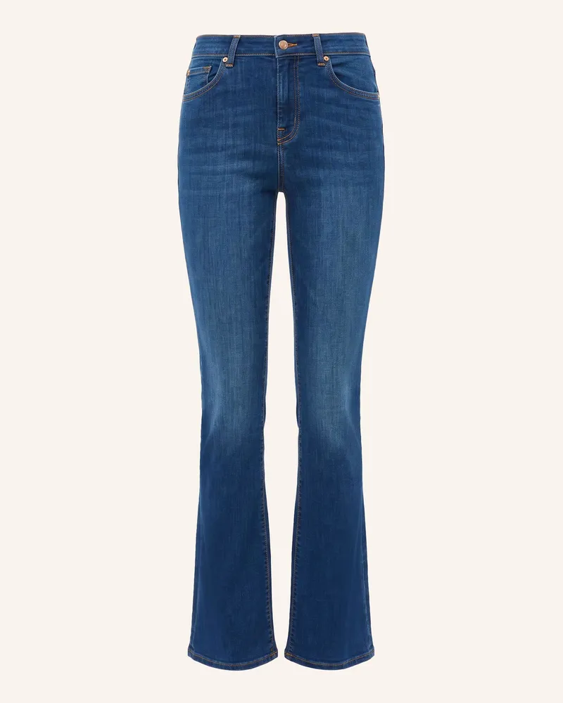7 for all mankind Bootcut Jeans Bootcut blau Mid