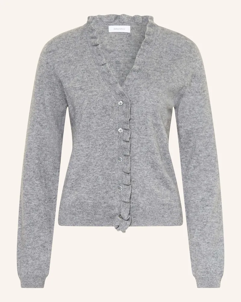 Darling Harbour Strickjacke aus Cashmere Grey