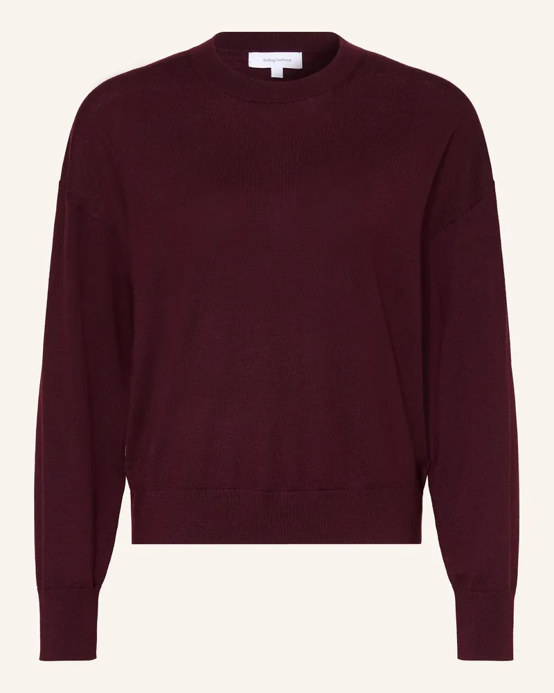 Darling Harbour Pullover Aus Merinowolle rot Burgundy