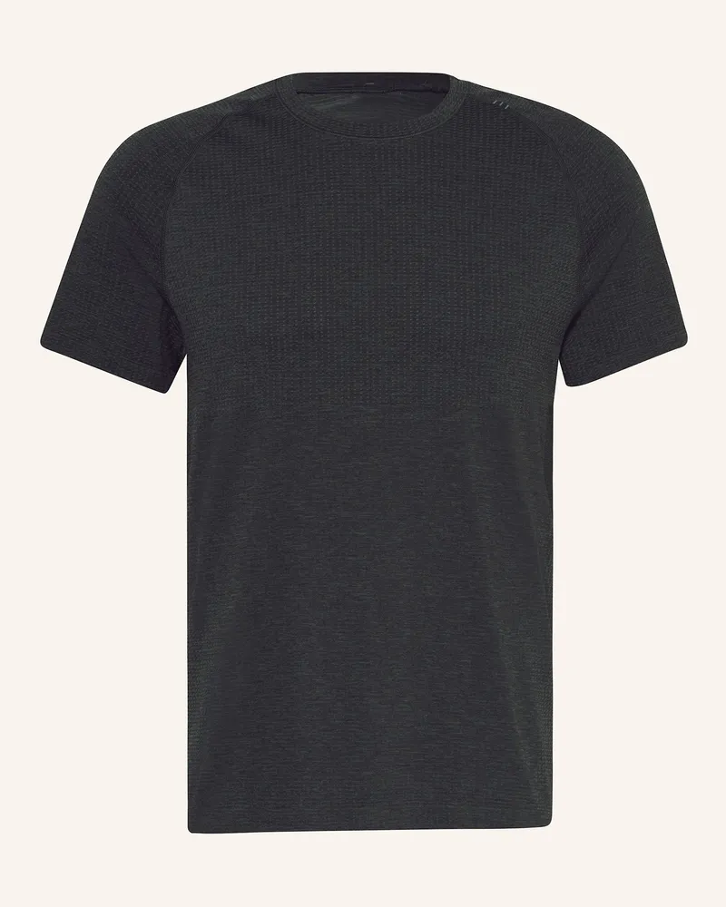 LULULEMON T-Shirt Mental Vent Tech grau Dunkelgrau