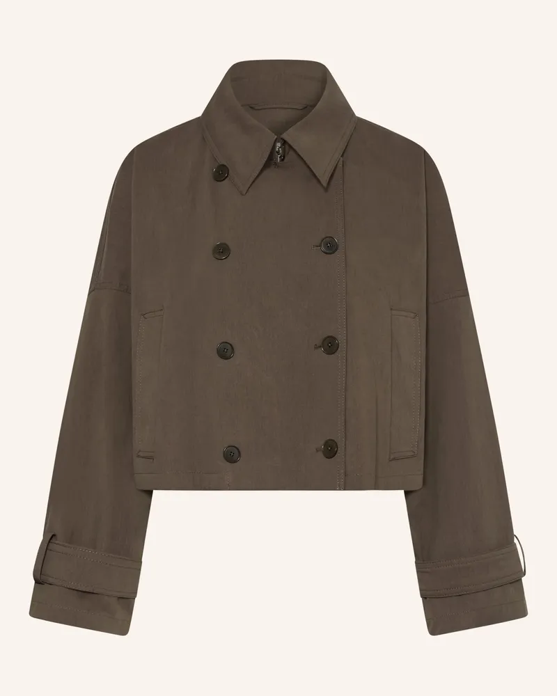 Drykorn Trench-Jacke Helsby braun Dunkelbraun