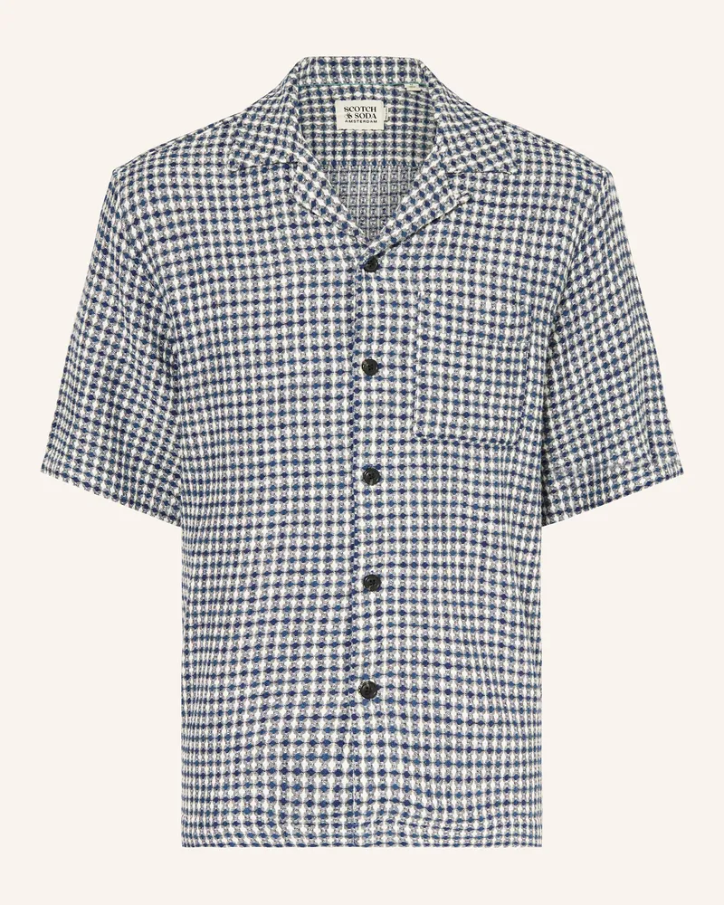Scotch&Soda Resorthemd Relaxed Fit Dunkelblau