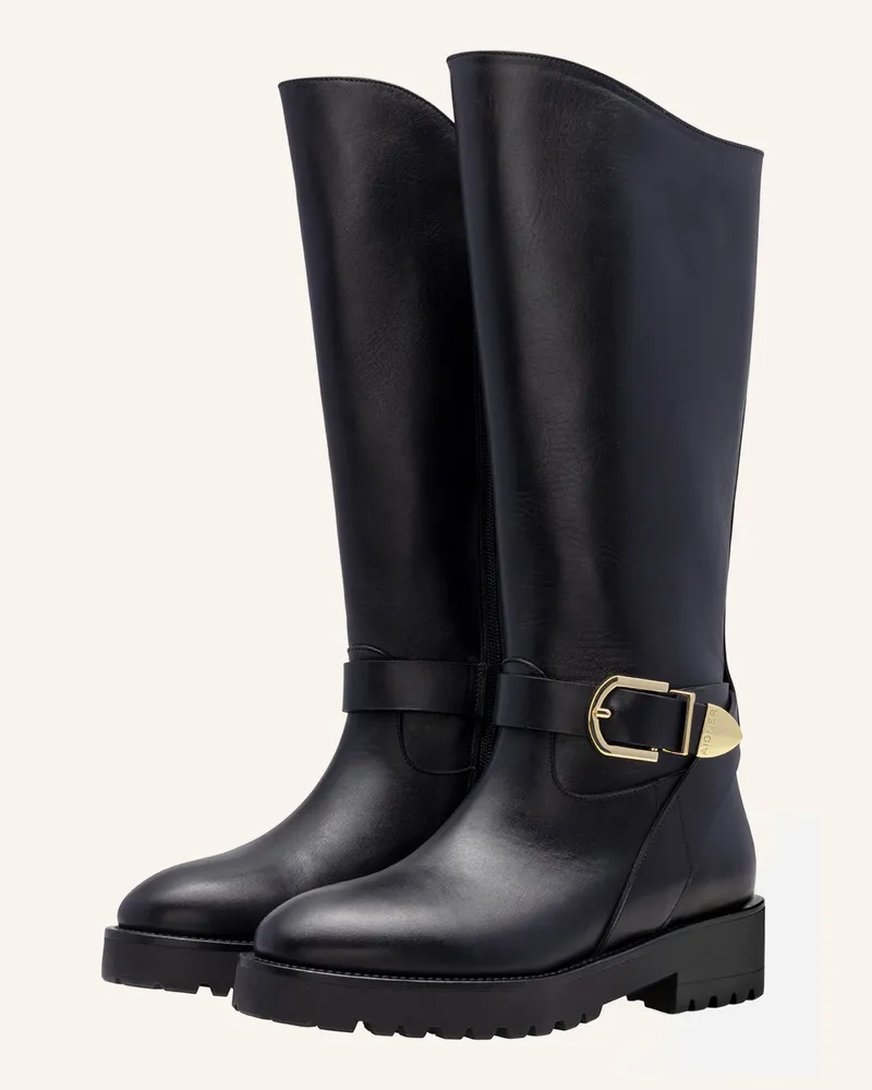Aigner High Boot Ava 66a schwarz Schwarz