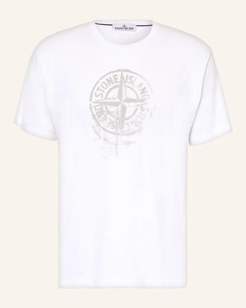 Stone Island T-Shirt Weiss