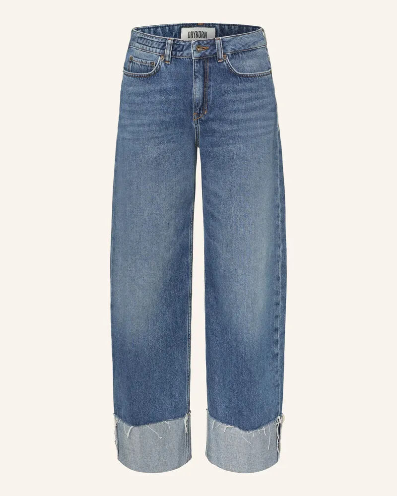 Drykorn Wide Leg Jeans Medley blau 3400
