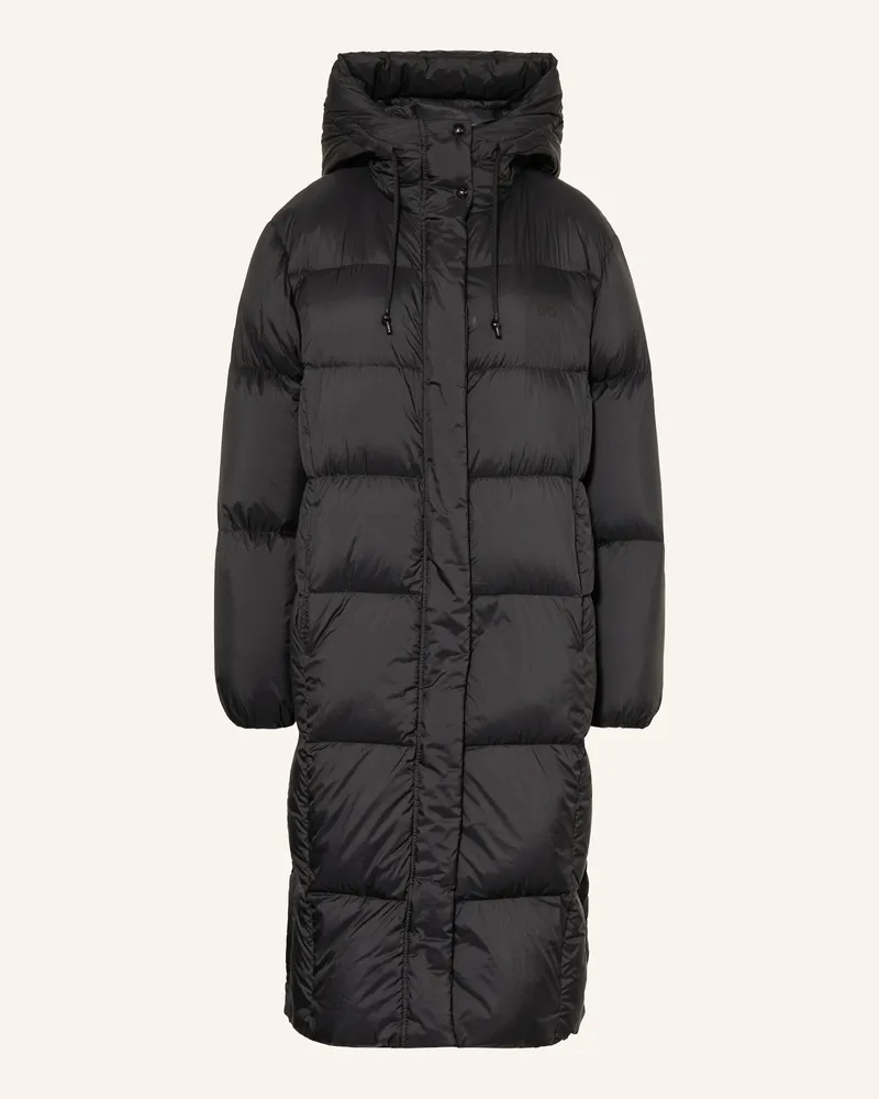 HUGO BOSS Daunenmantel Fini schwarz Schwarz