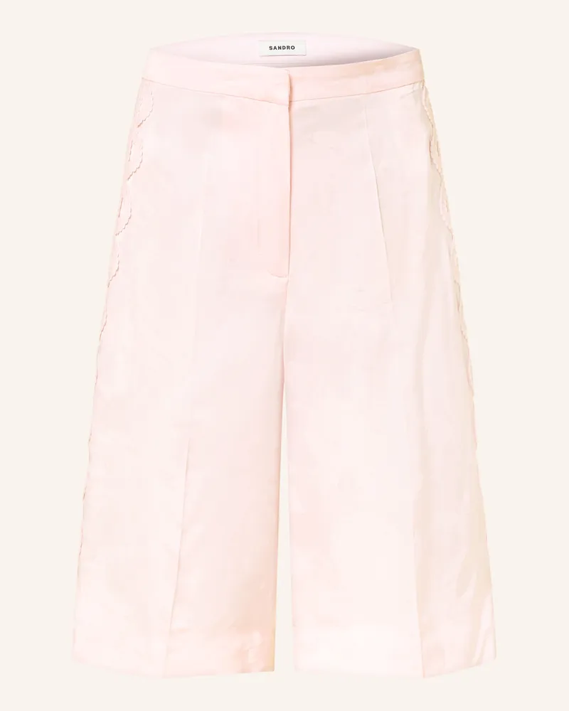 Sandro Bermudas Mit Cut-Outs rosa Hellrosa