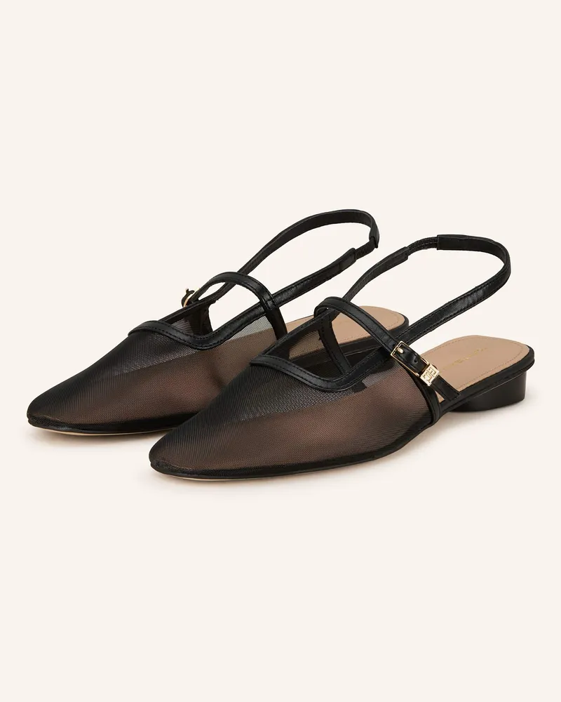 Tommy Hilfiger Slingballerinas Schwarz