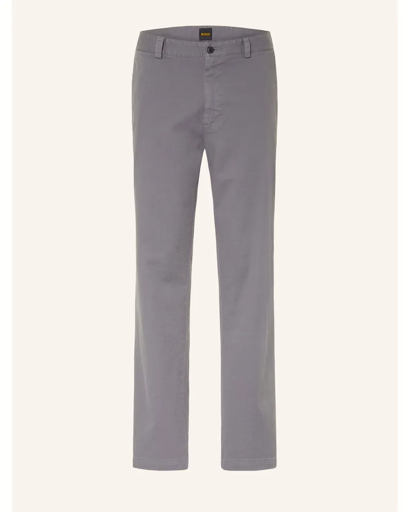 HUGO BOSS Chino Regular Fit grau Grau