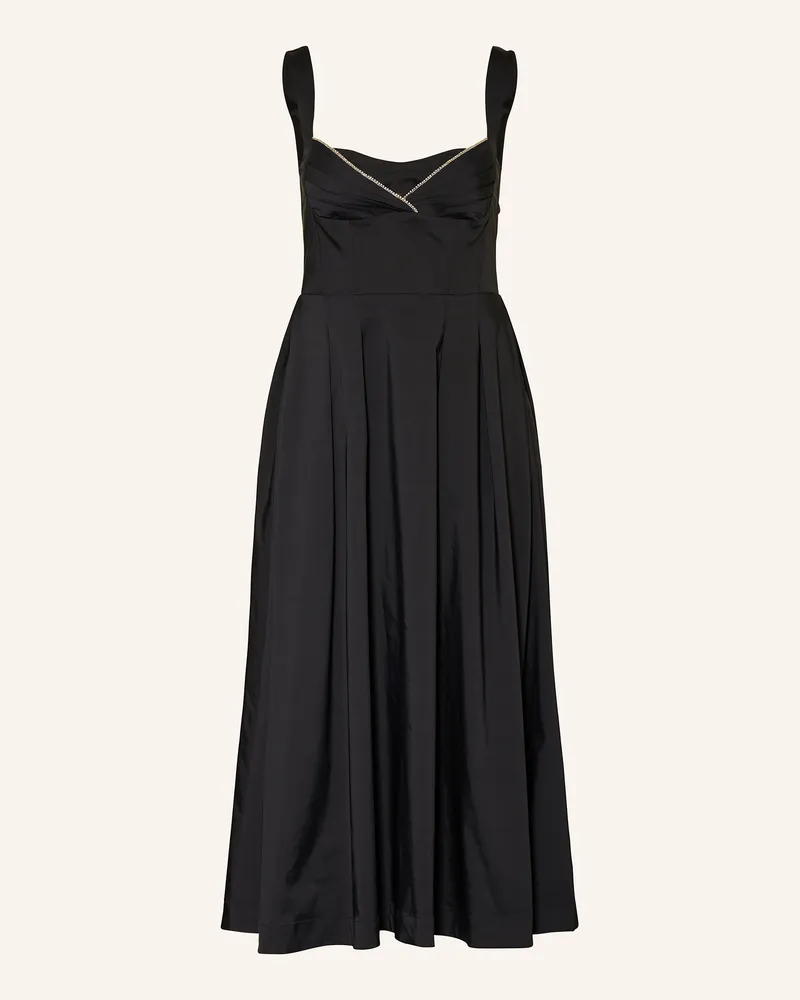 Riani Kleid mit Schmucksteinen Schwarz