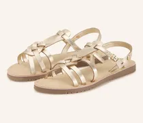 Sandalen Bearsden gold