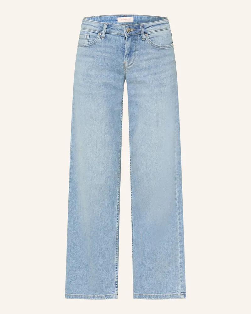 only Wide Leg Jeans blau Light