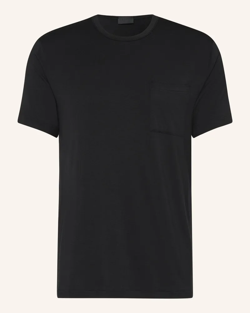 Mey Schlafshirt Serie Jefferson schwarz Schwarz