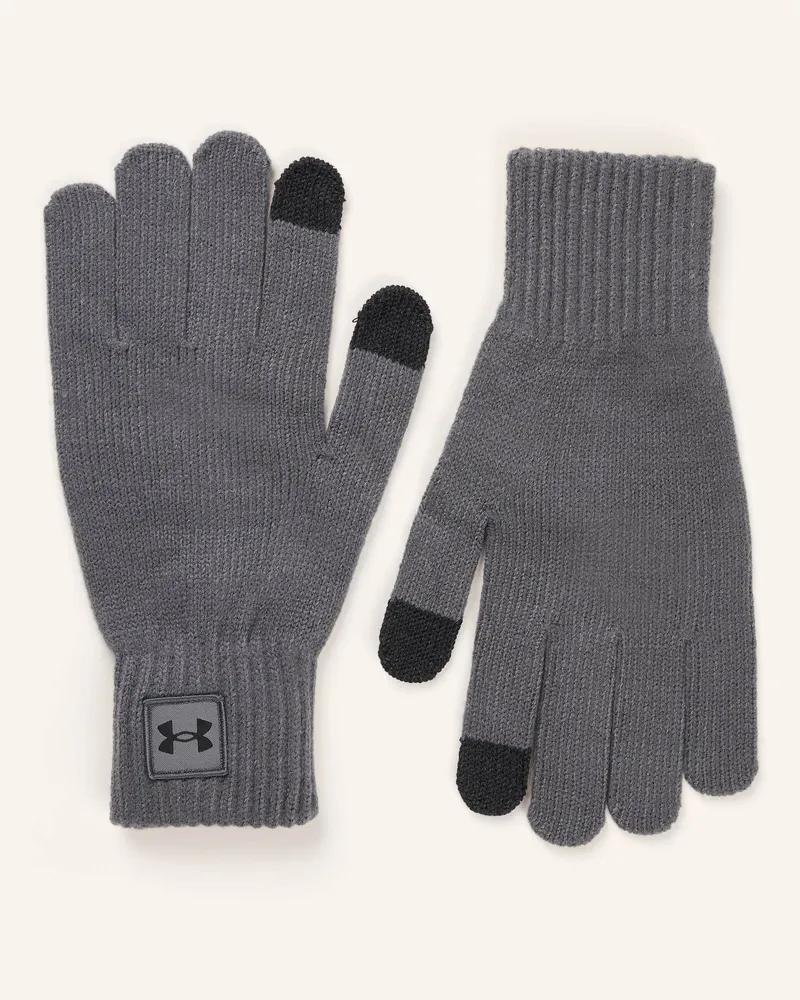 Under Armour Multifunktions-Handschuhe UA HALFTIME mit Touchscreen-Funktion Grau