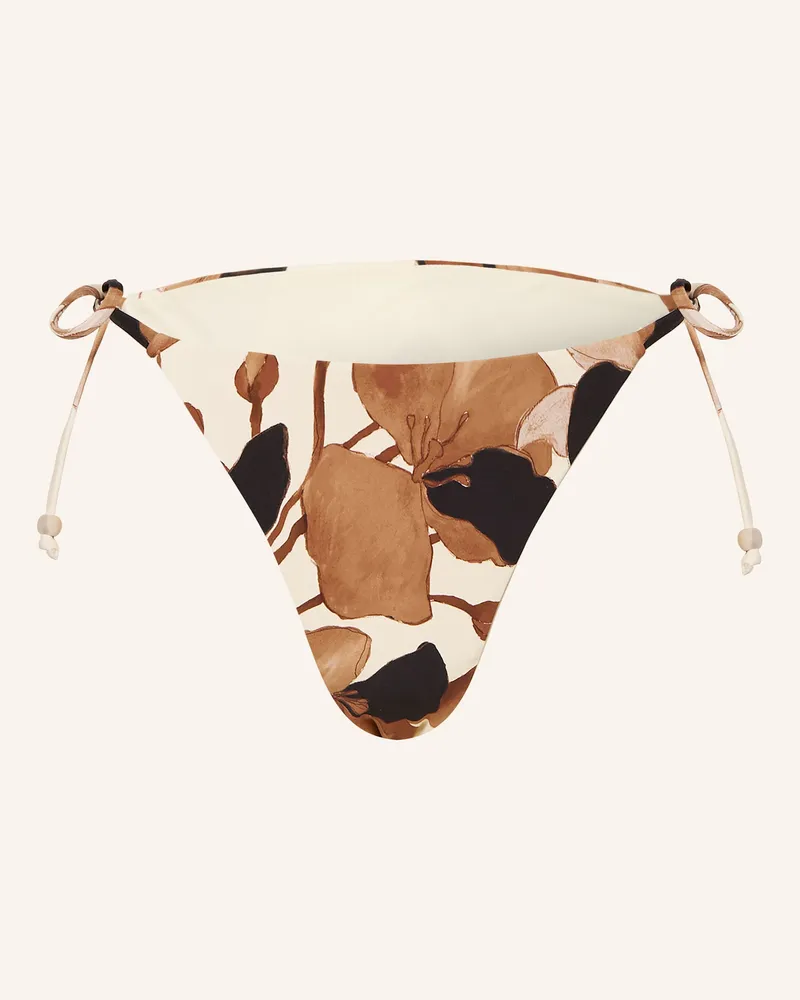 Seafolly Australia Triangel-Bikini-Hose Secret Garden schwarz Schwarz