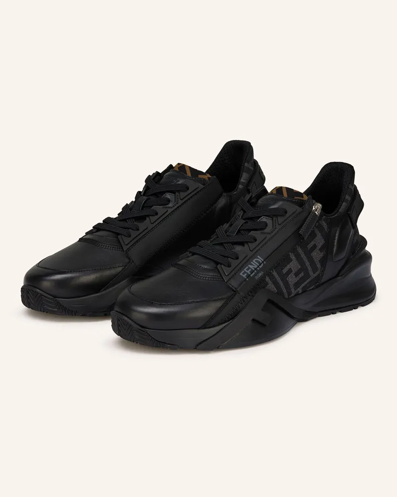 Fendi Sneaker Flow schwarz Schwarz