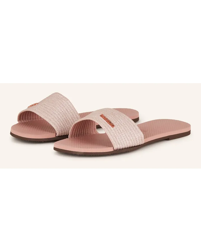 Havaianas Pantoletten YOU MALTA - ROSÉ Rosa