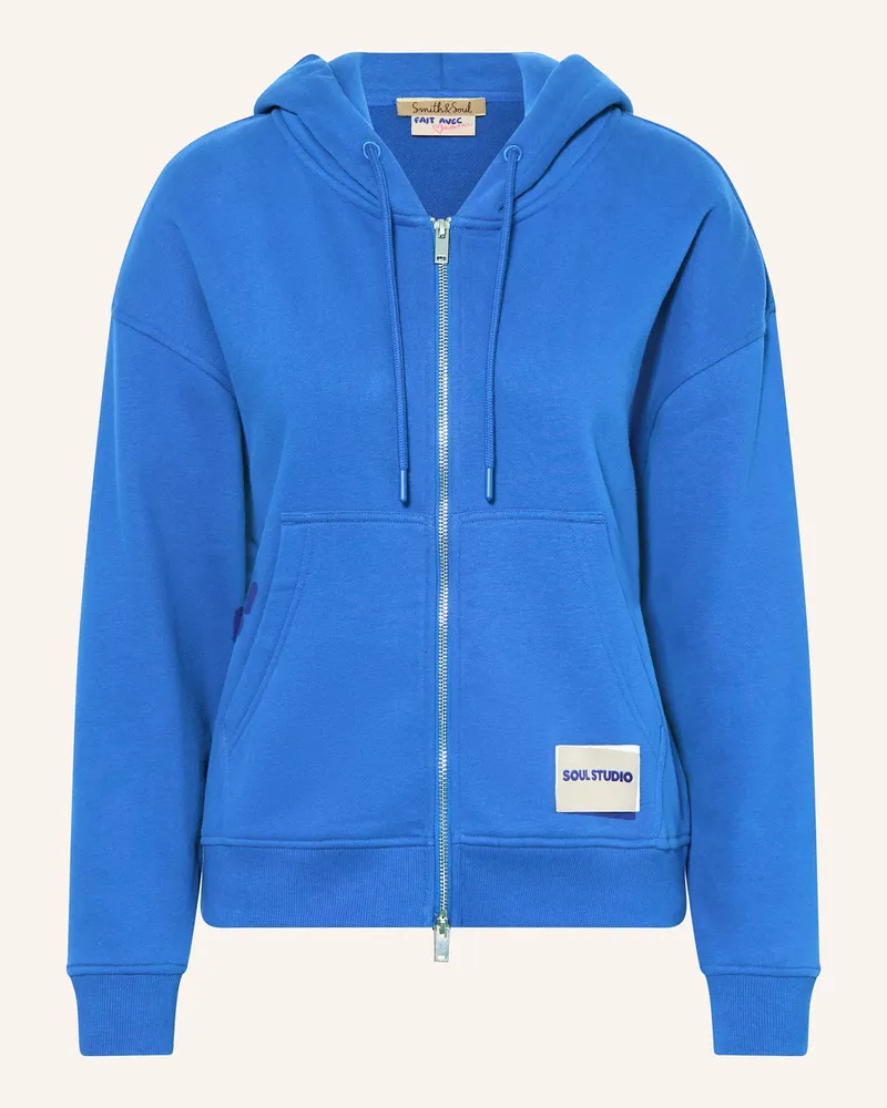 Smith & Soul Sweatjacke blau Blau
