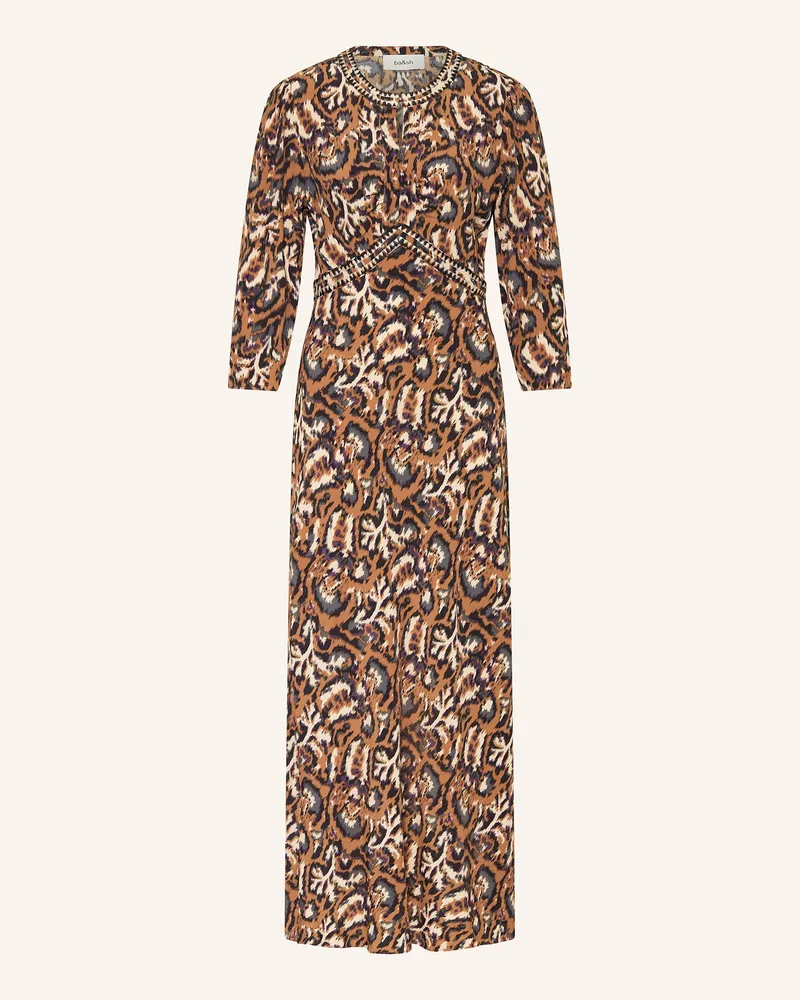 ba&sh Kleid ONOA mit 3/4-Arm Creme