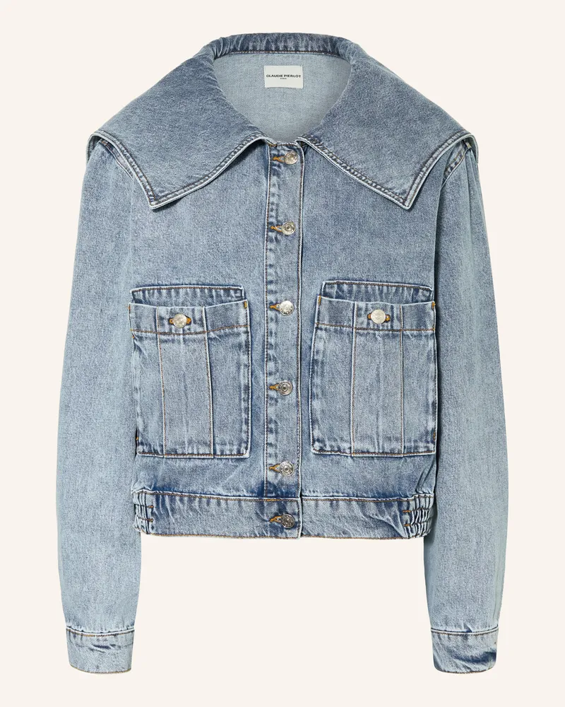 Claudie Pierlot Jeansjacke blau Blau