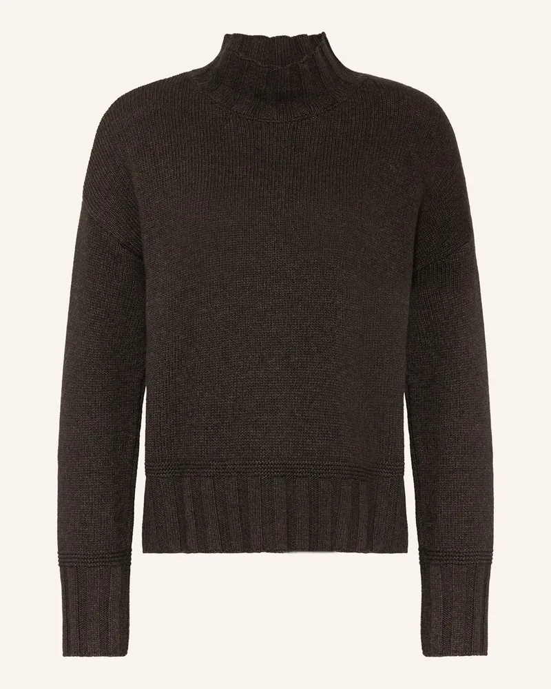 Milano Italy Pullover Dunkelbraun