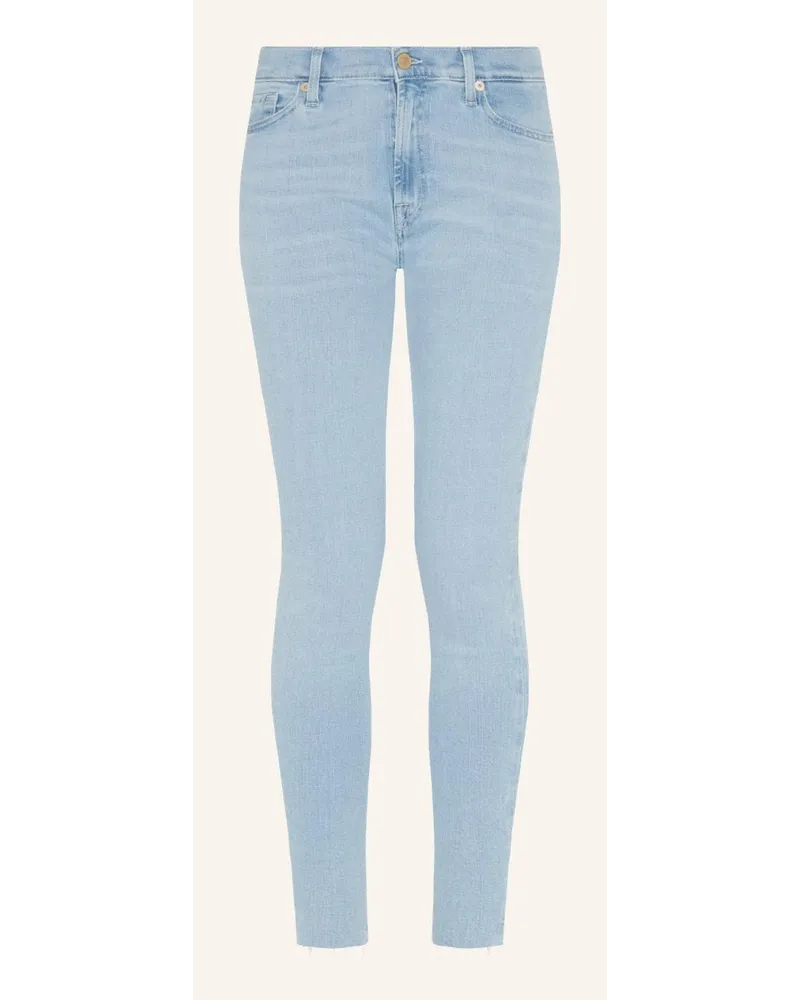 7 for all mankind Jeans HW SKINNY CROP Skinny fit Blau