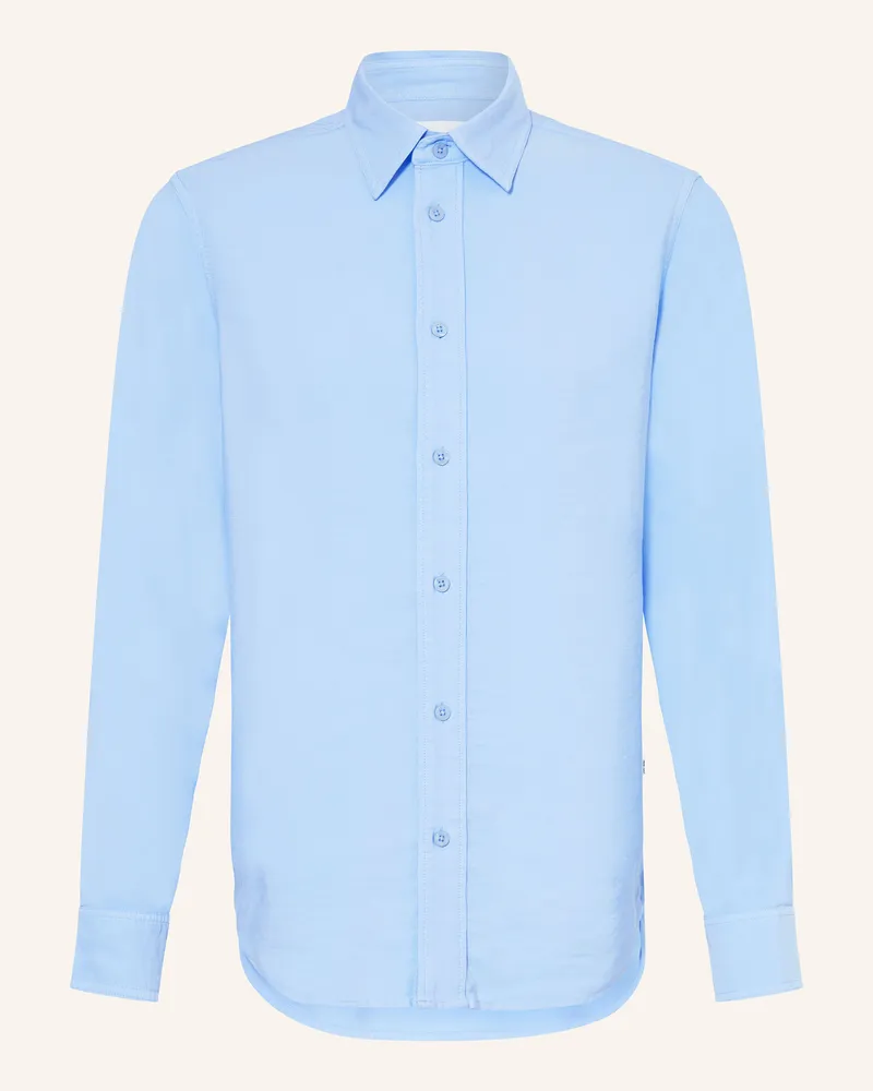 NN 07 Hemd Colby Regular Fit blau Hellblau